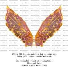 Load image into Gallery viewer, SVG FAIRY WINGS for CRICUT - Set 62
