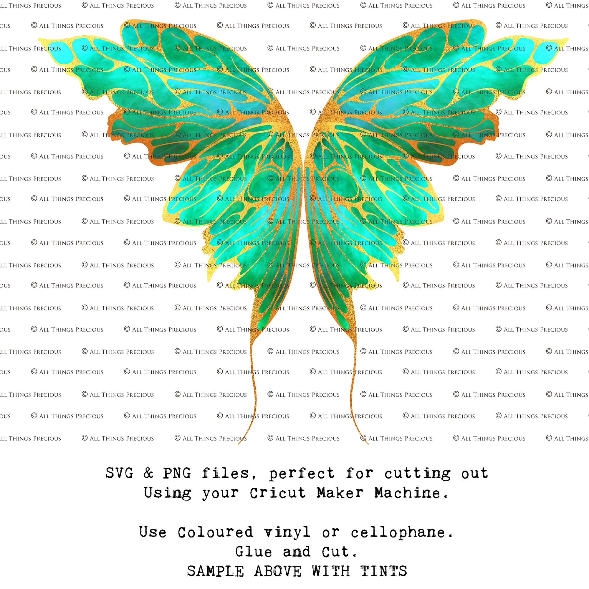 SVG & PNG Fairy/Angel Wing files for Cricut, Silhouette Cameo and other Cutting Machines. Create wearable fairy wings, all sizes. Perfect for Halloween Costumes, Fantasy, Cosplay, Photography. Prints, Wedding, Engagement, Baby Shower invitations, Sublimation Printing, Clip Art and more. Cut and assemble. ATP Textures.