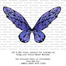 Load image into Gallery viewer, SVG FAIRY WINGS for CRICUT - Set 64
