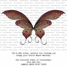 Load image into Gallery viewer, SVG FAIRY WINGS for CRICUT - Set 65
