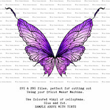 Load image into Gallery viewer, SVG FAIRY WINGS for CRICUT - Set 68
