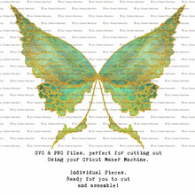 Load image into Gallery viewer, SVG FAIRY WINGS for CRICUT - Set 71
