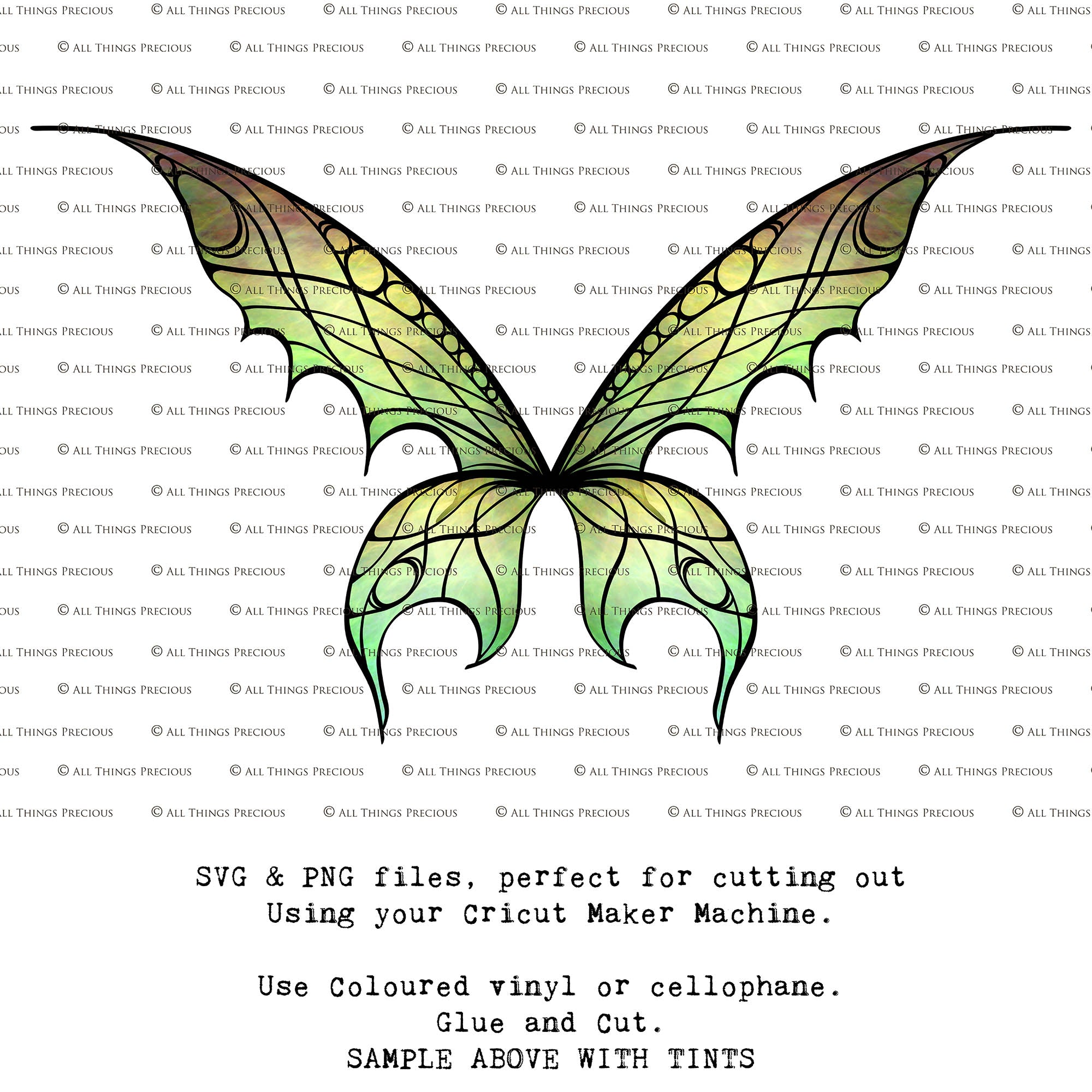 SVG & PNG Fairy/Angel Wing files for Cricut, Silhouette Cameo and other Cutting Machines. Create wearable fairy wings, all sizes. Perfect for Halloween Costumes, Fantasy, Cosplay, Photography. Prints, Wedding, Engagement, Baby Shower invitations, Sublimation Printing, Clip Art and more. Cut and assemble. ATP Textures.