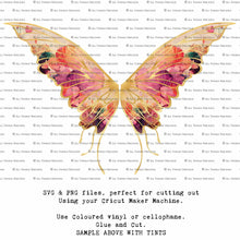 Load image into Gallery viewer, SVG FAIRY WINGS for CRICUT - Set 76
