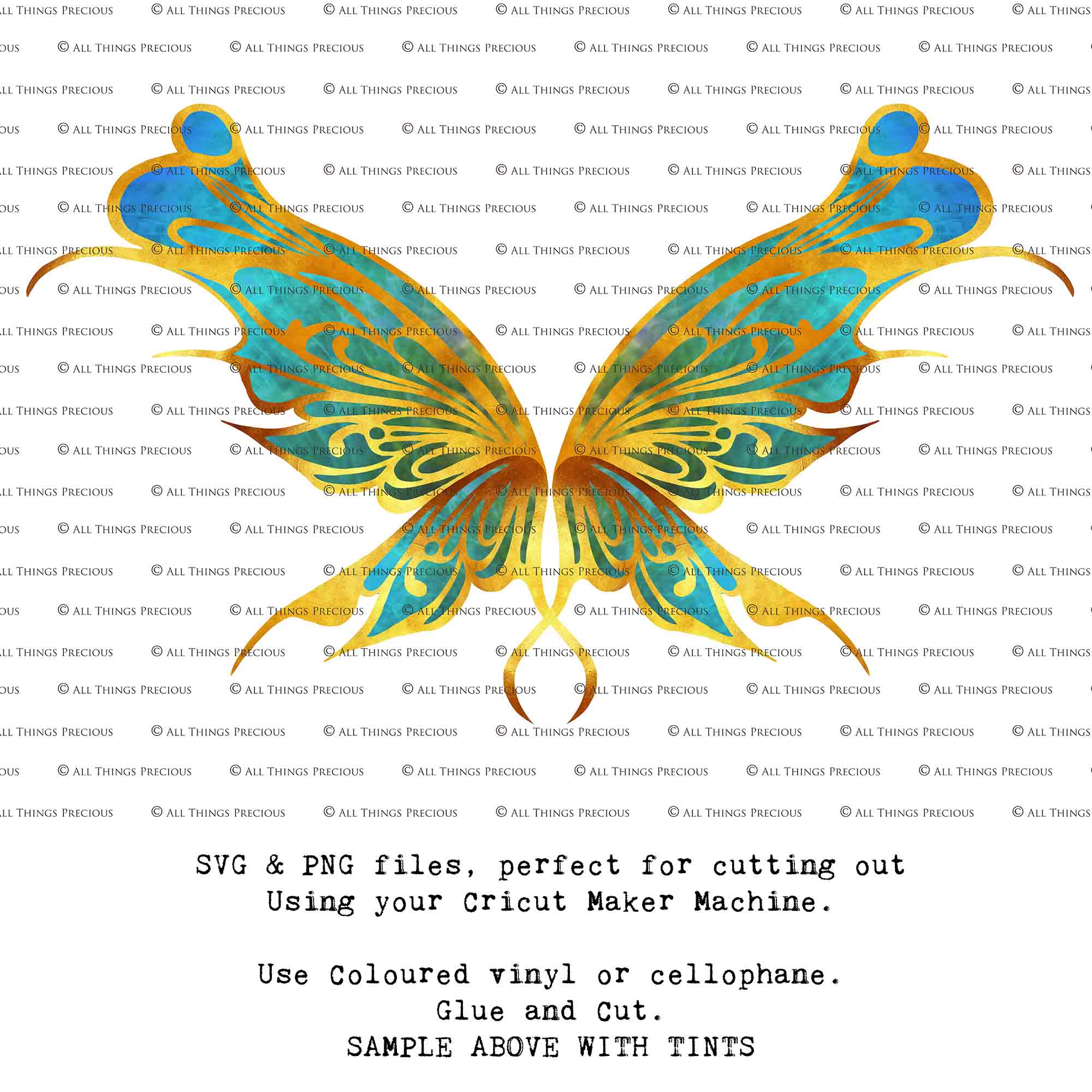 SVG & PNG Fairy/Angel Wing files for Cricut, Silhouette Cameo and other Cutting Machines. Create wearable fairy wings, all sizes. Perfect for Halloween Costumes, Fantasy, Cosplay, Photography. Prints, Wedding, Engagement, Baby Shower invitations, Sublimation Printing, Clip Art and more. Cut and assemble. ATP Textures.