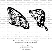Load image into Gallery viewer, SVG FAIRY WINGS for CRICUT - Set 84
