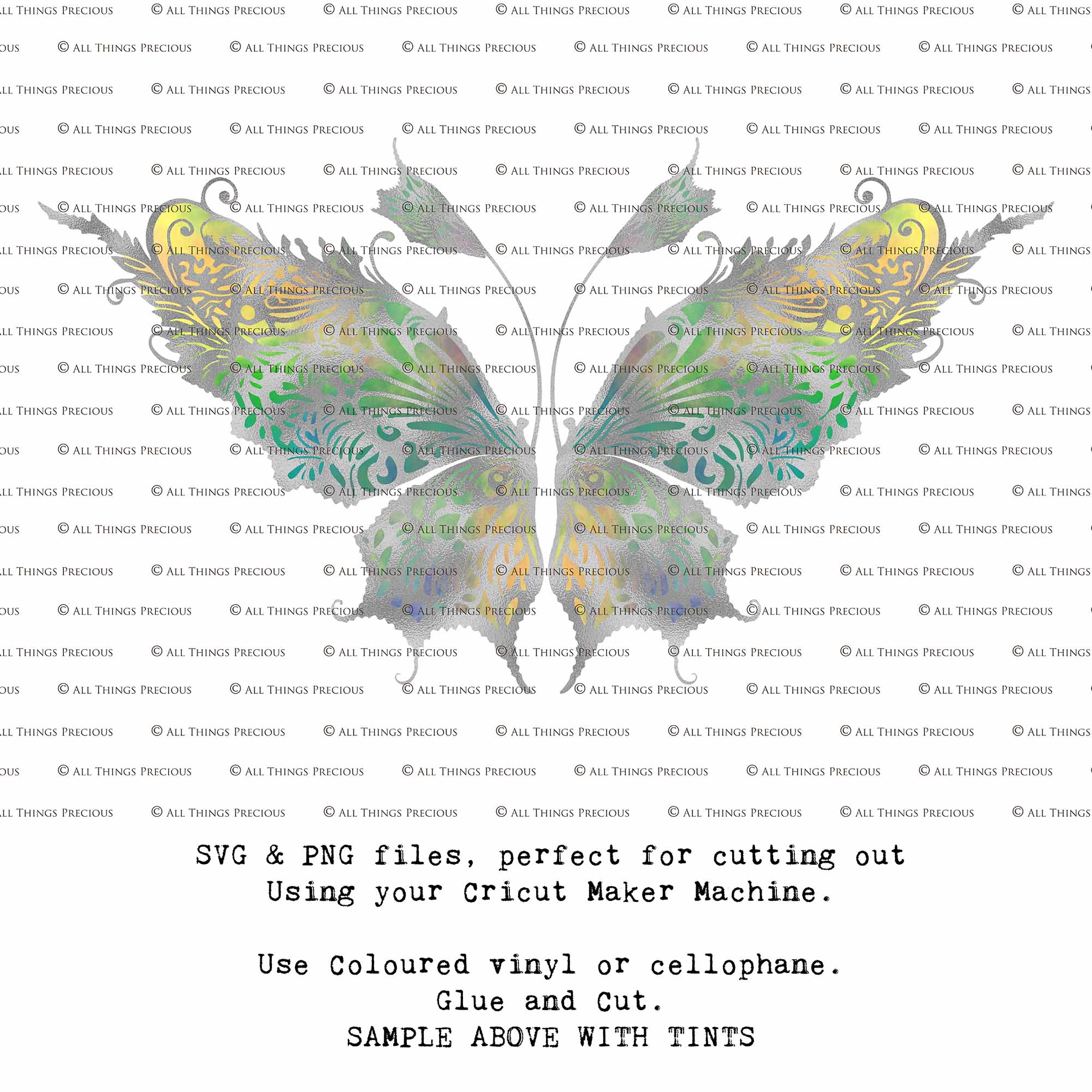 SVG & PNG Fairy/Angel Wing files for Cricut, Silhouette Cameo and other Cutting Machines. Create wearable fairy wings, all sizes. Perfect for Halloween Costumes, Fantasy, Cosplay, Photography. Prints, Wedding, Engagement, Baby Shower invitations, Sublimation Printing, Clip Art and more. Cut and assemble. ATP Textures.