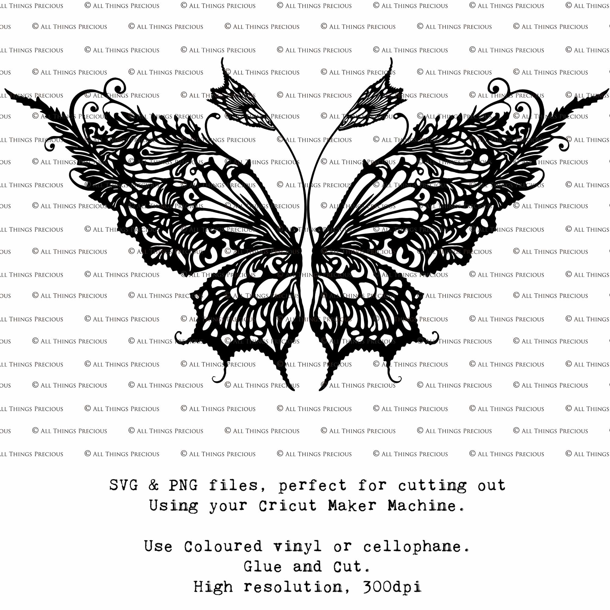 SVG & PNG Fairy/Angel Wing files for Cricut, Silhouette Cameo and other Cutting Machines. Create wearable fairy wings, all sizes. Perfect for Halloween Costumes, Fantasy, Cosplay, Photography. Prints, Wedding, Engagement, Baby Shower invitations, Sublimation Printing, Clip Art and more. Cut and assemble. ATP Textures.