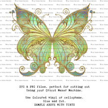Load image into Gallery viewer, SVG FAIRY WINGS for CRICUT - Set 88
