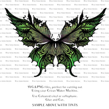Load image into Gallery viewer, SVG FAIRY WINGS for CRICUT - Set 89
