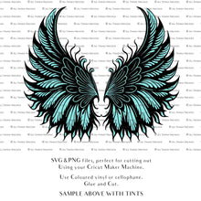 Load image into Gallery viewer, SVG FAIRY WINGS for CRICUT - Set 90

