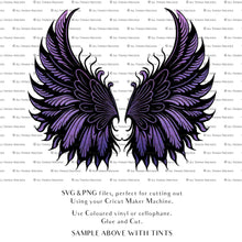 Load image into Gallery viewer, SVG FAIRY WINGS for CRICUT - Set 90
