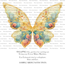 Load image into Gallery viewer, SVG FAIRY WINGS for CRICUT - Set 95
