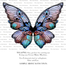 Load image into Gallery viewer, SVG FAIRY WINGS for CRICUT - Set 95

