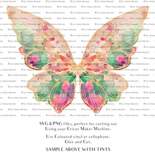 Load image into Gallery viewer, SVG FAIRY WINGS for CRICUT - Set 95
