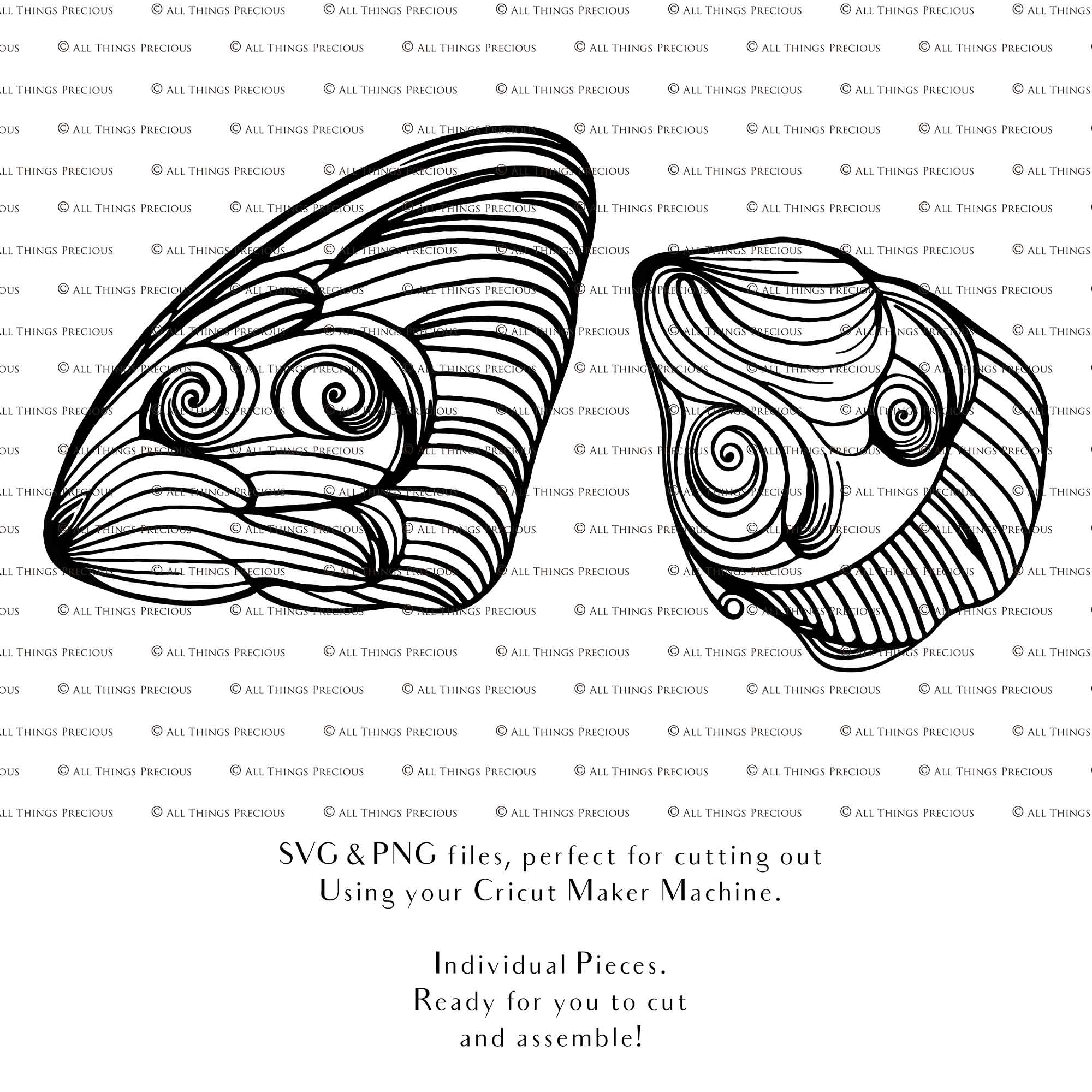 SVG FAIRY WINGS for CRICUT - Set 98