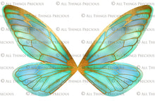 Load image into Gallery viewer, PRINTABLE FAIRY WINGS for Art Dolls - Set 27
