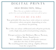 Load image into Gallery viewer, Floral PINK No.4 - DIGITAL PRINT
