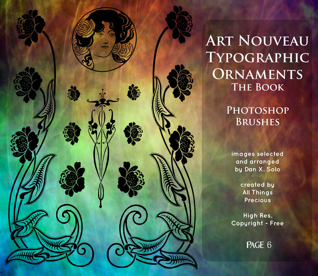 PHOTOSHOP BRUSHES - Art Nouveau Page 6 - FREE DOWNLOAD
