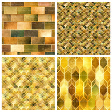 Load image into Gallery viewer, TEXTURED PATTERN Gold &amp; Yellow - Digital Papers
