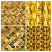 Load image into Gallery viewer, TEXTURED PATTERN Gold &amp; Yellow - Digital Papers
