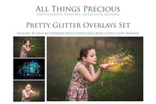Load image into Gallery viewer, PRETTY GLITTER Digital Overlays
