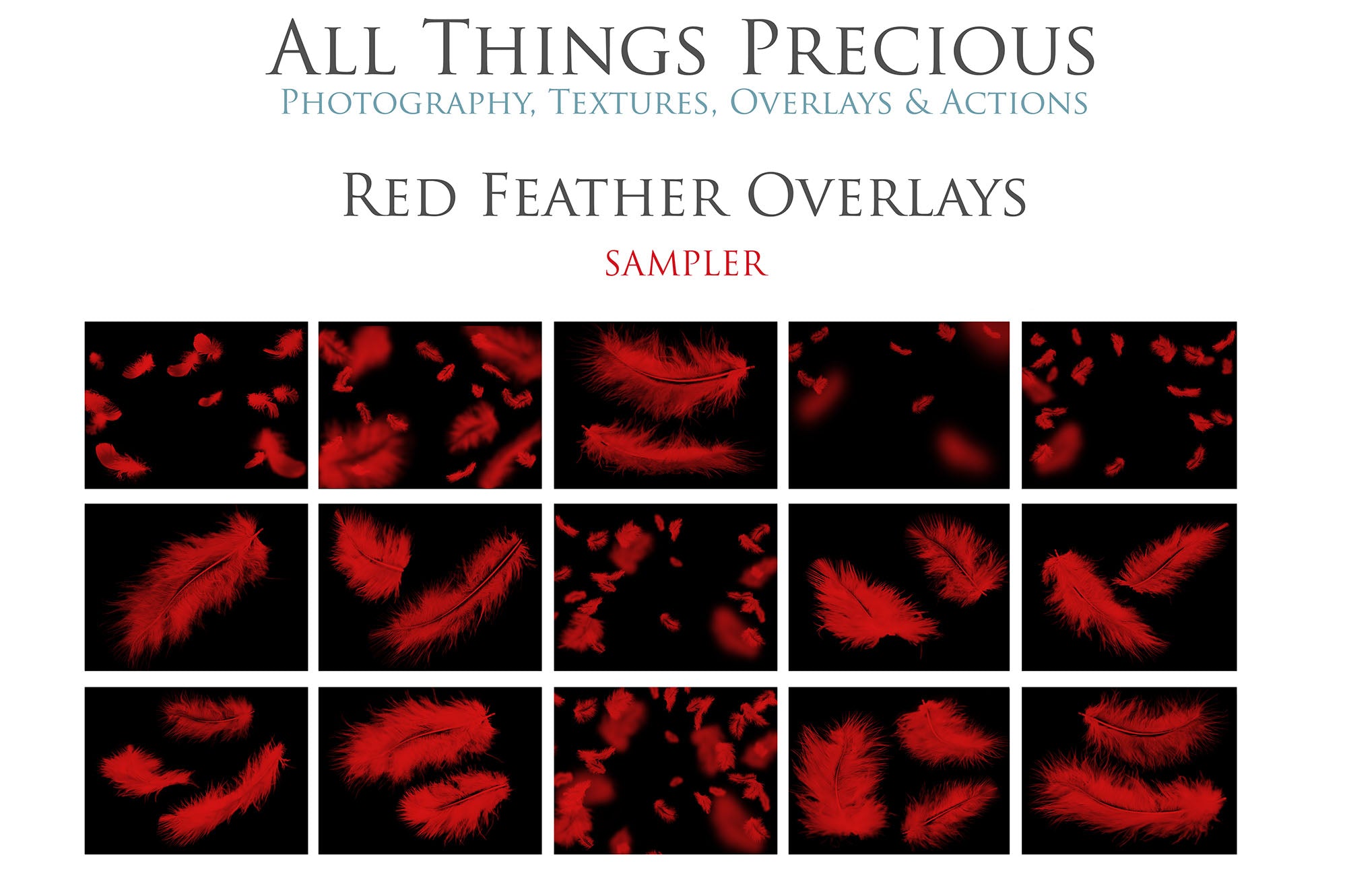 RED FEATHER Digital Overlays