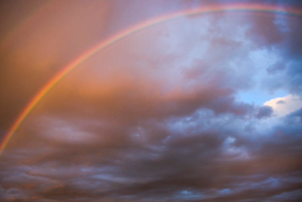 Hi Resolution Rainbow Sky Overlays. Rainbows, Sky, Clouds