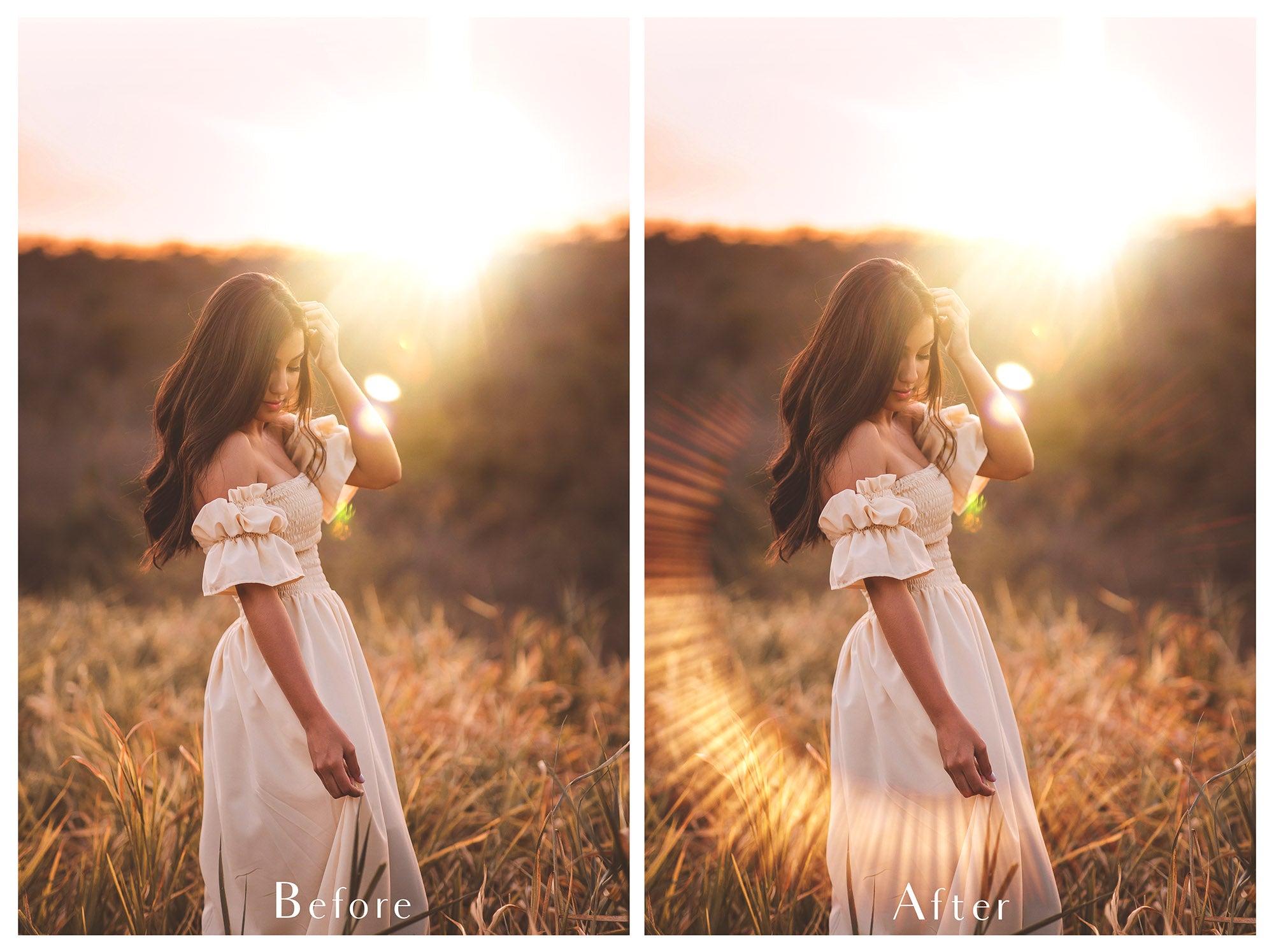 Sun flare overlays for photographers. Radial flare, rainbow flare, ring flare overlay,  lens flare, digital background for photoshop, High resolution by ATP textures.