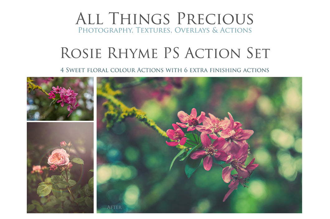 ROSIE RHYME Photoshop Actions