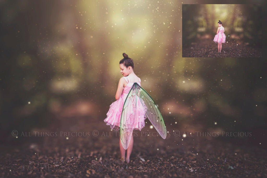 Digital Overlays for Photographers, Graphic design, scrapbooking and creatives.. Fairy Wings. High resolution, fine art digital assets for creating fantasy art.  Png overlay with transparent background. Magical Edit. Png Photo editing art assets.