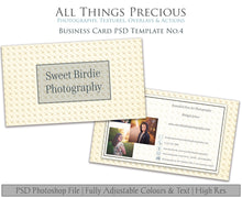 Load image into Gallery viewer, BUSINESS CARD - PSD Template No. 4
