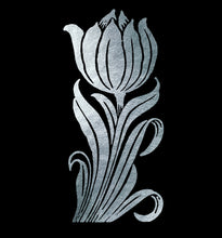 Load image into Gallery viewer, ART NOUVEAU SILVER FLOWERS - Clipart
