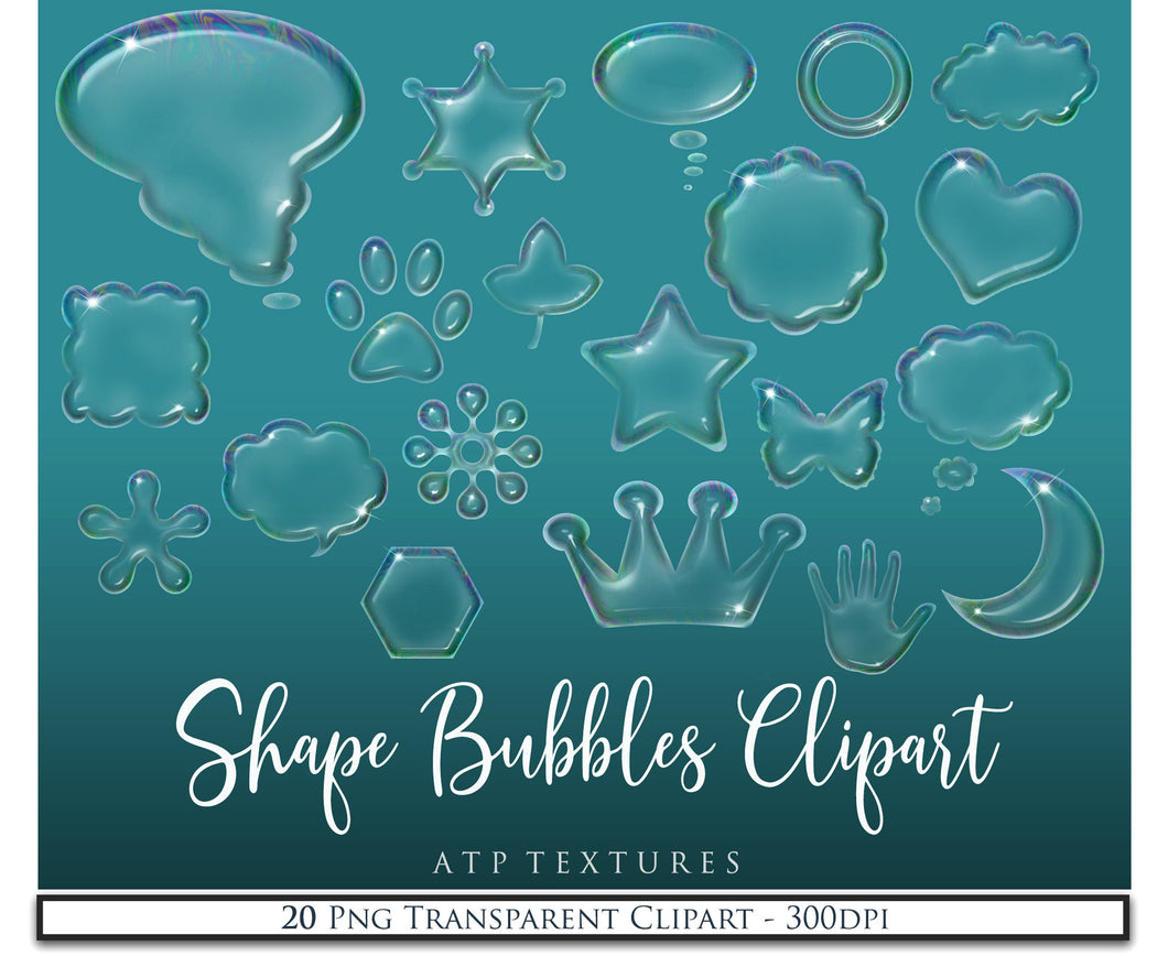 Bubble Shapes - Clipart