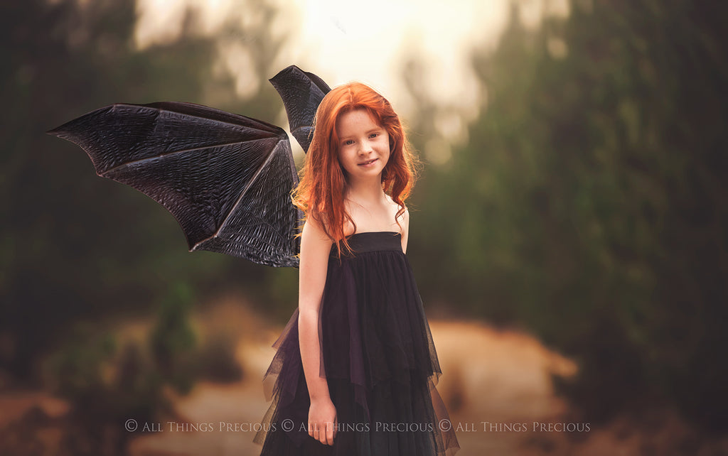 Bat Wings Overlays For Photography, Photoshop, Digital art and Creatives. Transparent, high resolution wings for photographers. PNG overlays for fantasy digital art and Child portraiture. colour, fairy wings. Photo Overlays. Digital download. Graphic effects. ATP Textures