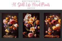 Load image into Gallery viewer, AI Digital - 24 STILL LIFE DUTCH PAINTING FLORALS
