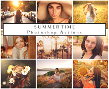 Load image into Gallery viewer, SUMMERTIME Photoshop Actions
