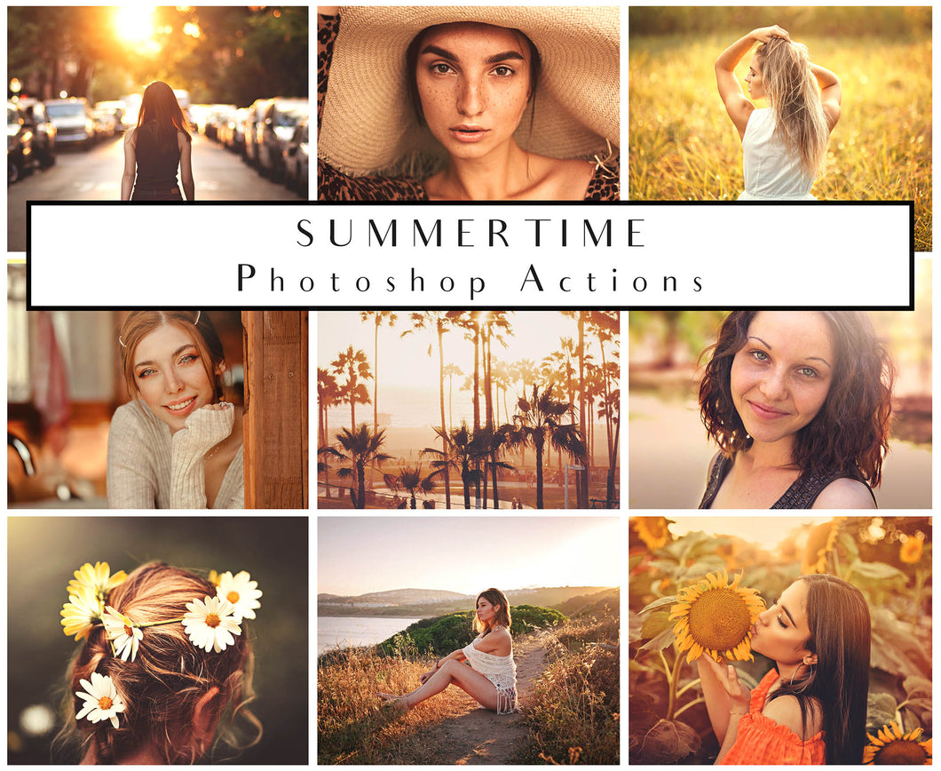 SUMMERTIME Photoshop Actions