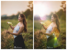 Load image into Gallery viewer, SUN FLARE Digital Overlays Set 4
