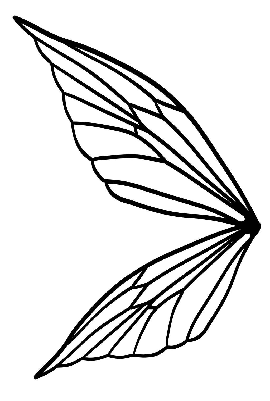 SVG & PNG Fairy Wing files for Cricut or Silhouette Cameo Cutting Machine. To create wearable fairy wings, in adult or children sizes.  Use this clipart design for Halloween Costumes, Fantasy or Cosplay or photography. These are Individual Wing Pieces, for you to cut and assemble. This is a digital product. 