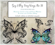 Load image into Gallery viewer, SVG FAIRY WINGS for CRICUT - Set 88
