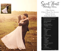 Load image into Gallery viewer, SWEET HEART Mini Set Photoshop Actions

