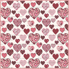 Load image into Gallery viewer, SWEET HEART Digital Papers Set 1 FREE DOWNLOAD

