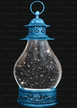 Load image into Gallery viewer, SNOW GLOBE Png Digital Overlays and PSD Template No. 22
