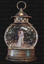 Load image into Gallery viewer, SNOW GLOBE Png Digital Overlays and PSD Template No. 18

