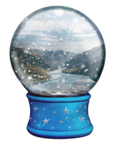 Load image into Gallery viewer, SNOW GLOBE Png Digital Overlays and PSD Template No. 12
