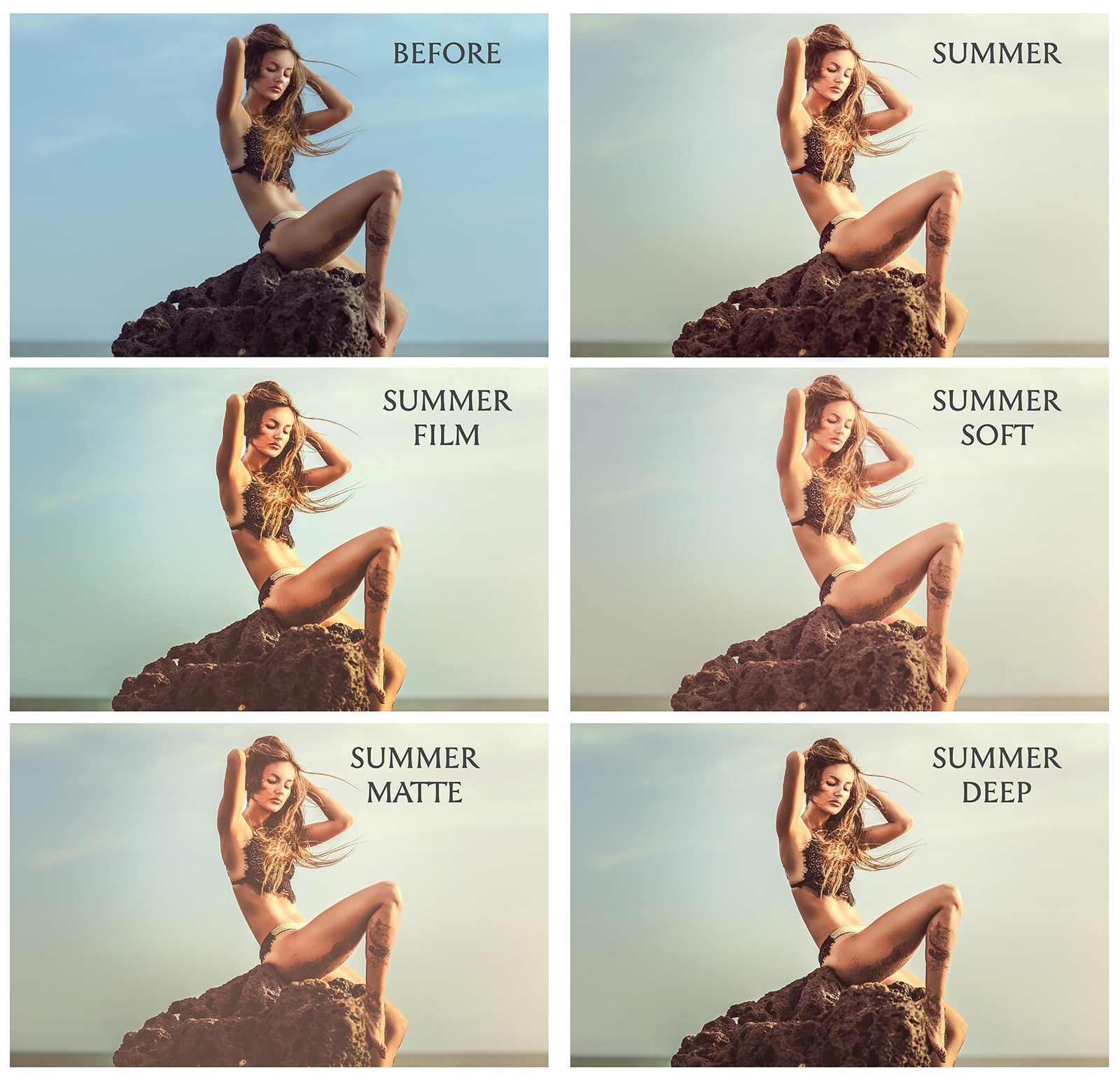 SUMMER Lightroom Presets - For Mobile and Desktop