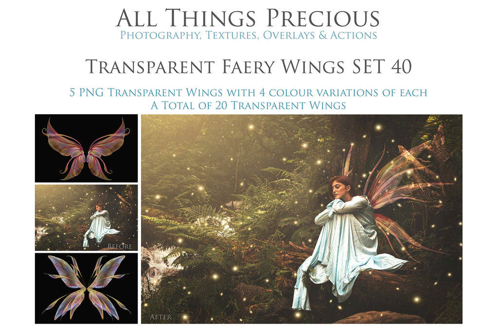 Digital Faery Wing Overlays. Png overlays for photoshop. Photography editing. High resolution, 300dpi fairy wings. Overlays for photography. Digital stock and resources. Graphic design. Fairy Photos. Colourful Fairy wings. Faerie Wings. ATP Textures. Overlays. Actions, Textures, Photo Resources, Photoshop. 