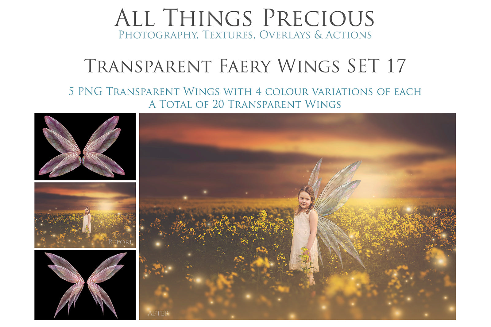 Digital Faery Wing Overlays. Png overlays for photoshop. Photography editing. High resolution, 300dpi fairy wings. Overlays for photography. Digital stock and resources. Graphic design. Fairy Photos. Colourful Fairy wings. Faerie Wings. ATP Textures. Overlays. Actions, Textures, Photo Resources, Photoshop. 