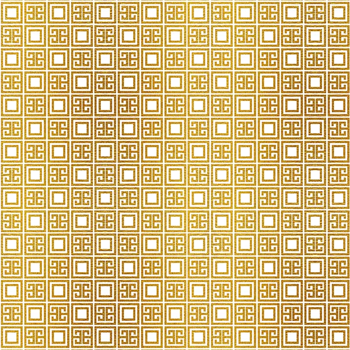 TRANSPARENT PATTERN GOLD Digital Papers